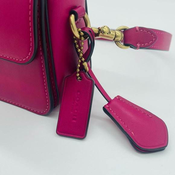 Coach Hyacinth Tabby Signature Leather Shoulder Bag - Picture 3 of 7